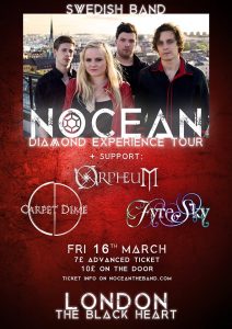 Black Heart Nocean Orpheum London